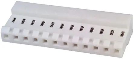 Conector IDC TE Connectivity, Serie MTA-156, paso 3.96mm, 12 contactos, 1 fila, Ángulo de 90°, Montaje de Cable | 4-6404...