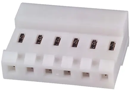 Conector IDC TE Connectivity, Serie MTA-156, paso 3.96mm, 6 contactos, 1 fila, Ángulo de 90°, Montaje de Cable | 3-640429-6