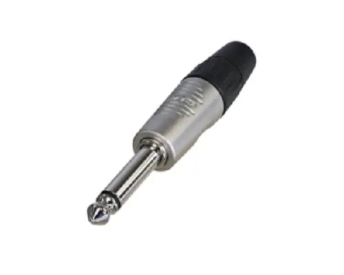 Conector jack macho mono de 1/4 Recto Macho Re- Products, Montaje de Cable | RP2C