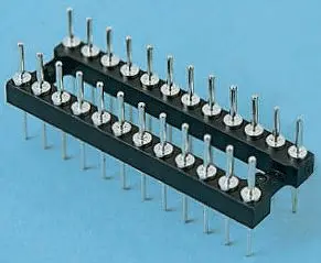 Conector macho DIL paso 2.54mm 18 pines Montaje Orificio Pasante, contactos de Estaño | POS-318-S037-99 E-TEC