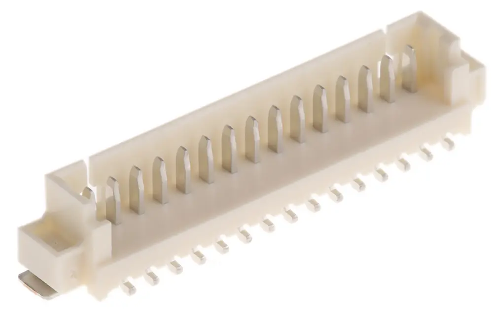 Conector macho para PCB Molex serie PicoBlade de 15 vías, 1 fila, paso 1.25mm, para soldar, Montaje Superficial | 53398-1571