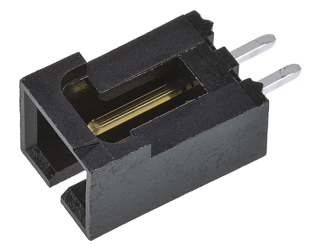 Conector macho para PCB Molex serie SL de 2 vías, 1 fila, paso 2.54mm, para soldar, Montaje en orificio pasante | 70543-0001