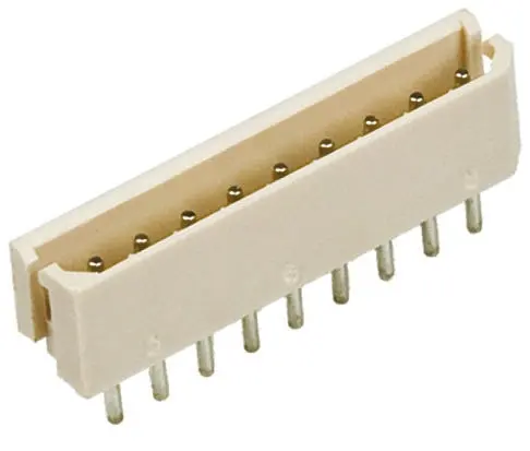 Conector macho para PCB Molex serie SPOX de 12 vías, 1 fila, paso 2.5mm, para soldar, Montaje en orificio pasante | 22-03...