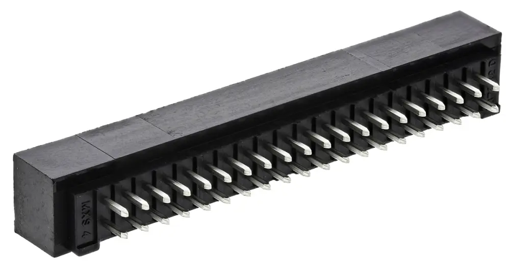 Conector macho para PCB Molex serie C-Grid de 40 vías, 2 filas, paso 2.54mm, para soldar, Montaje en orificio pasante | 7...