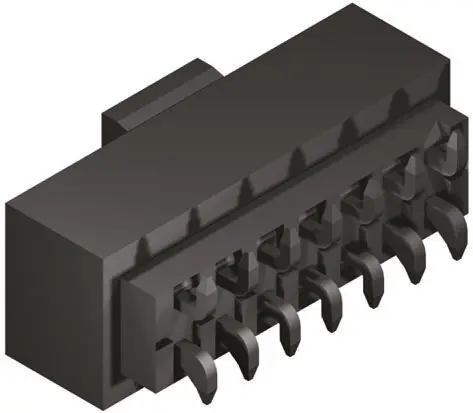 Conector macho para PCB Molex serie Milli-Grid de 8 vías, 2 filas, paso 2.0mm, para soldar, Montaje en orificio pasante |...