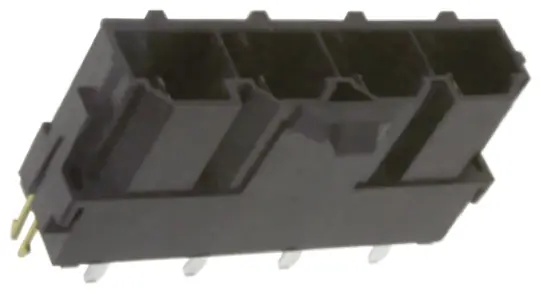 Conector macho para PCB Molex serie Mini-Fit Sr. de 3 vías, 1 fila, paso 10.0mm, para soldar, Montaje en orificio | 42819...