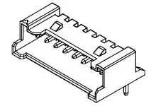 Conector macho para PCB Molex serie 35363 de 6 vías, 1 fila, paso 2mm | 353630660