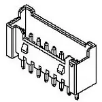 Conector macho para PCB Molex serie 35362 de 10 vías, 1 fila, paso 2mm | 353621050