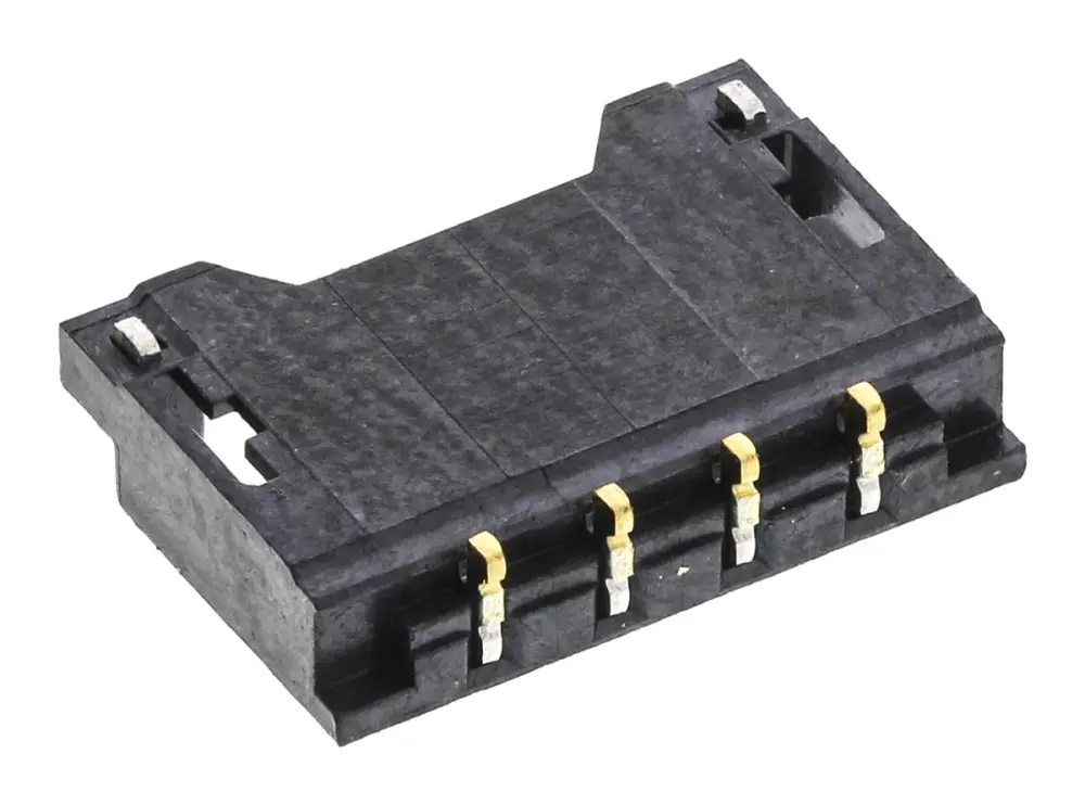 Conector macho para PCB Molex serie Pico-Ezmate de 4 vías, 1 fila, paso 1.2mm, para soldar, Montaje Superficial | 78171-0004