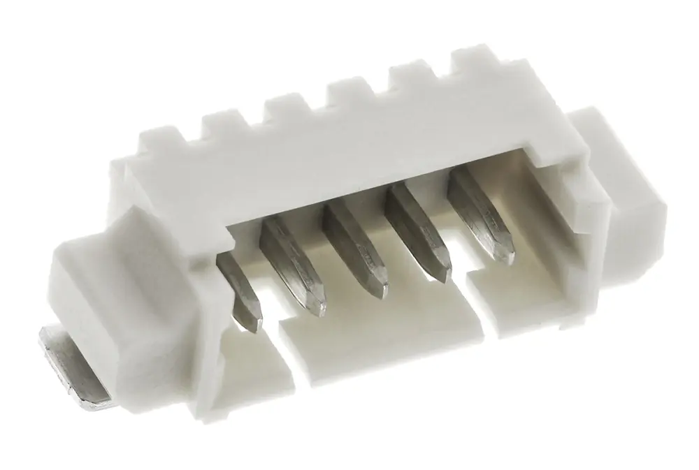 Conector macho para PCB Ángulo de 90° Molex serie PicoBlade de 5 vías, 1 fila, paso 1.25mm, para soldar, Montaje | 5326...
