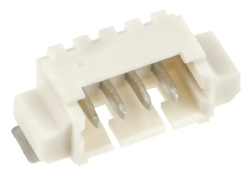 Conector macho para PCB Ángulo de 90° Molex serie PicoBlade de 4 vías, 1 fila, paso 1.25mm, para soldar, Montaje | 5326...