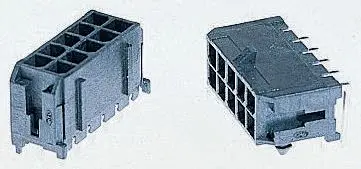 Conector macho para PCB Ángulo de 90° Molex serie Micro-Fit 3.0 de 12 vías, 2 filas, paso 3.0mm, para soldar, Montaje |...