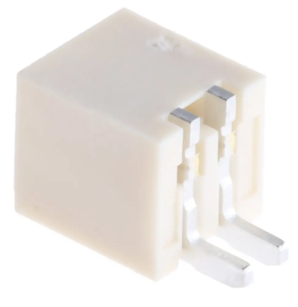 Conector macho para PCB Ángulo de 90° Molex serie Pico-SPOX de 2 vías, 1 fila, paso 1.5mm, para soldar, Montaje | 87438...