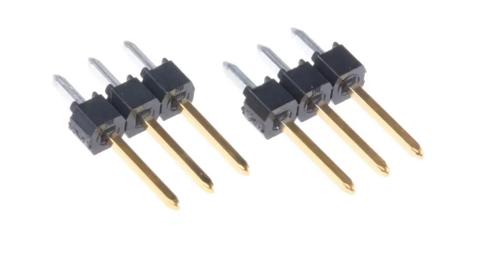 Regleta de pines Molex serie C-Grid III de 3 vías, 1 fila, paso 2.54mm, para soldar, Montaje en orificio pasante | 90120-...