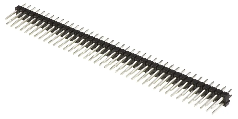 Regleta de pines Molex serie C-Grid III de 80 vías, 2 filas, paso 2.54mm, para soldar, Montaje en orificio pasante | 9013...