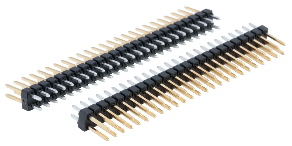 Regleta de pines Molex serie C-Grid III de 50 vías, 2 filas, paso 2.54mm, para soldar, Montaje en orificio pasante | 9013...