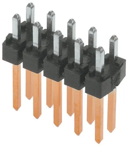 Regleta de pines Molex serie C-Grid III de 14 vías, 2 filas, paso 2.54mm, para soldar, Montaje en orificio pasante | 9013...