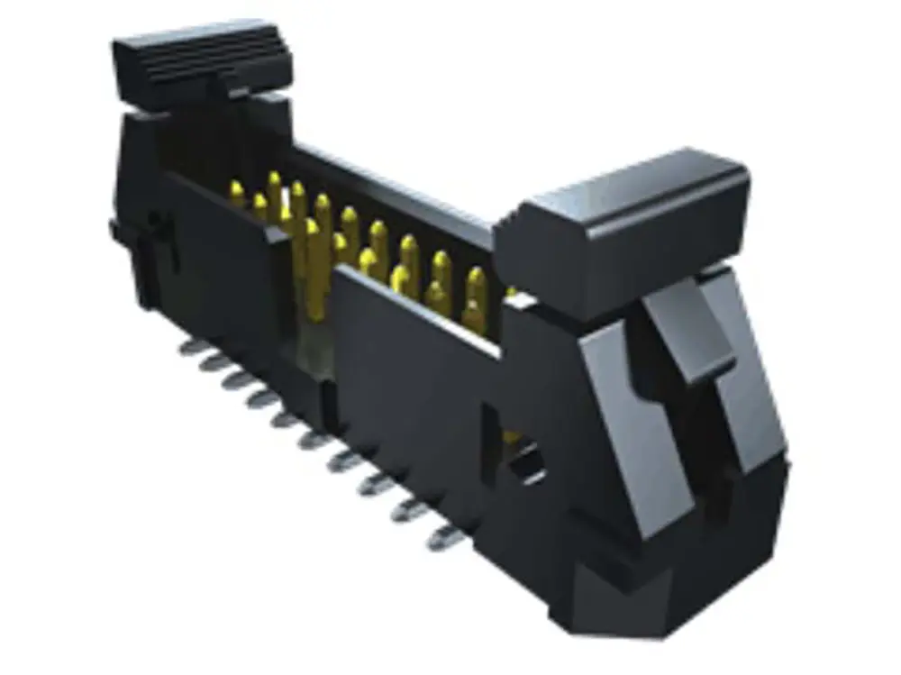 Conector macho para PCB Samtec serie EJH de 20 vías, 1 fila, paso 2.54mm, Montaje en orificio pasante | EJH-120-01-F-D-TH