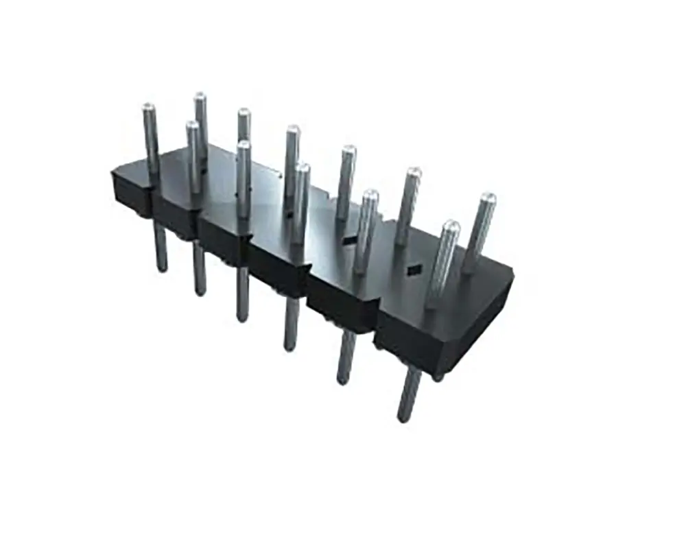 Regleta de pines Samtec serie BDL de 5 vías, 1 fila, paso 2.54mm, Montaje en orificio pasante | BDL-108-G-F