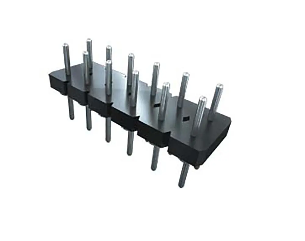 Regleta de pines Samtec serie BDL de 5 vías, 1 fila, paso 2.54mm, Montaje en orificio pasante | BDL-108-G-F