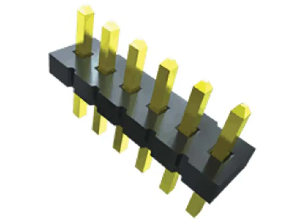 Regleta de pines Samtec serie FTS de 12 vías, 2 filas, paso 1.27mm | FTS-112-01-L-D