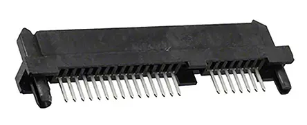 Conector de backplane Molex, Serie 87779, paso 1.27mm, 22 vías, 1 filas, Vertical, Hembra, Soldadura, 1.5A | 87779-1001