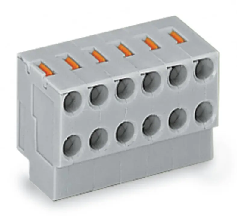 Conector de iluminación Hembra 252, 3 Polos, Montaje enchufable, 2A | 252-153 WAGO