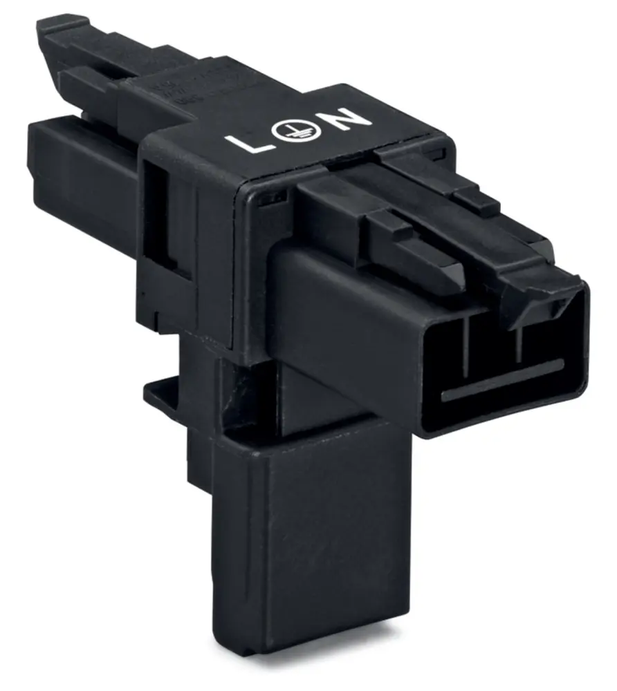 Conector de iluminación Hembra 890, 3 Polos, Montaje enchufable, 16A, IP20, IP40 | 890-606 WAGO