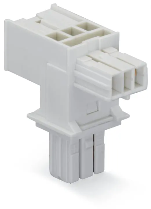 Conector de iluminación Hembra 893, 2 Polos, Montaje enchufable, 3A, IP20 | 893-1656 WAGO
