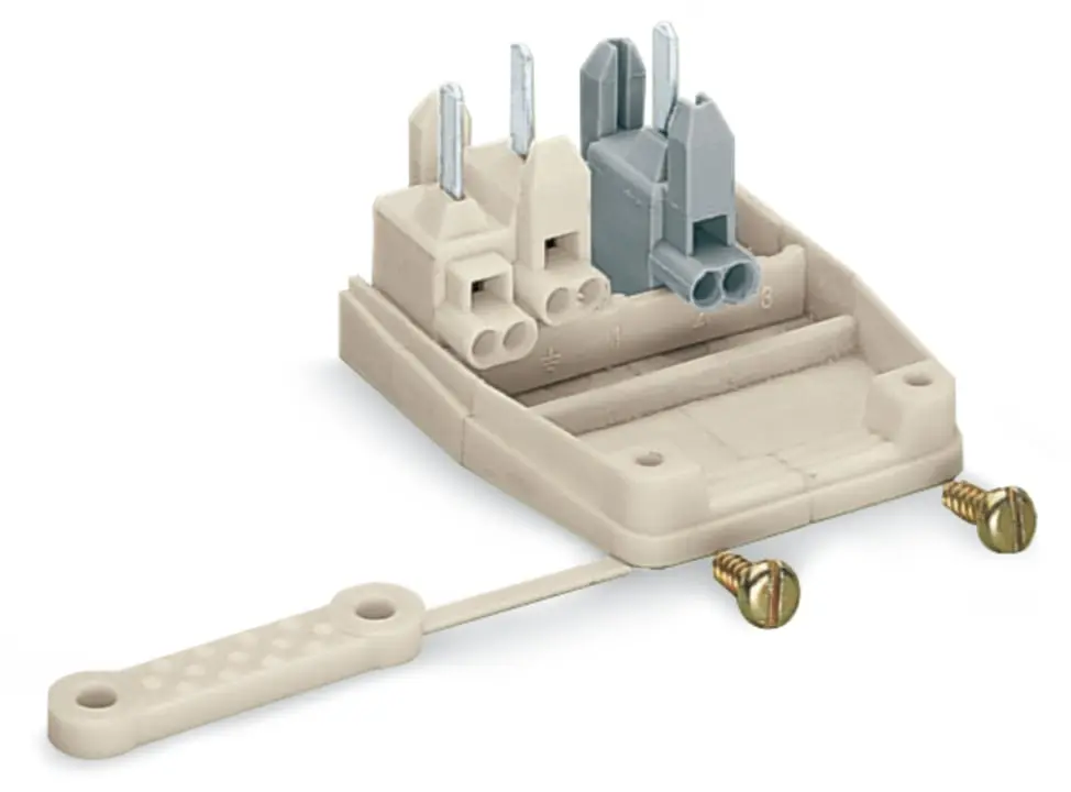 Conector de iluminación Macho 277, 5 Polos, Montaje enchufable, 10A | 277-128 WAGO