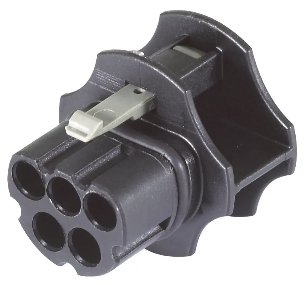 Conector de iluminación Macho RST20i4, 4 → 5 Polos, Montaje de Cable | Z5.565.9853.1 Wieland