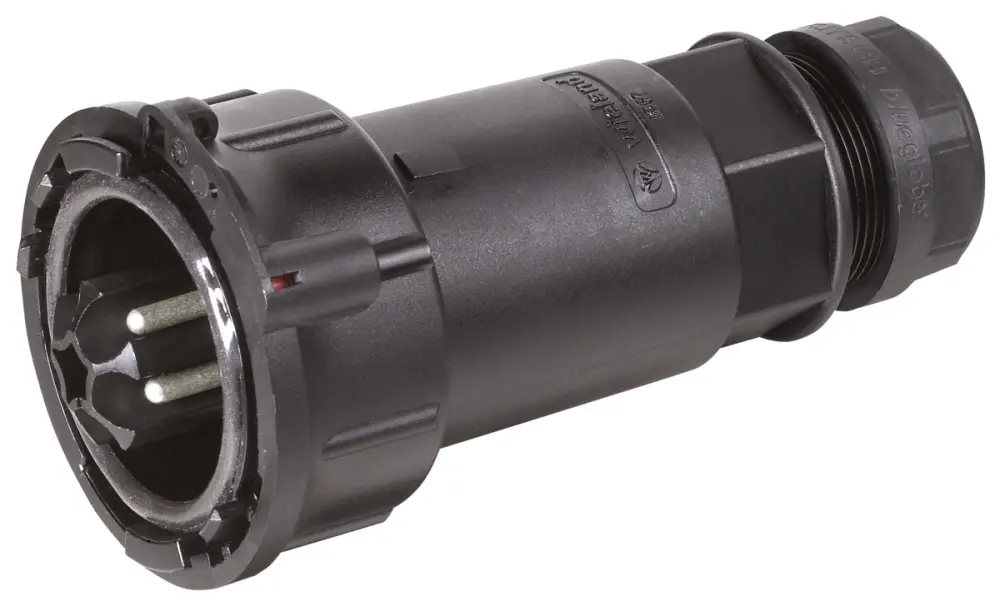 Conector de iluminación Macho RST50i5, 5 Polos, Montaje de Cable, 250 V, 400 V, 50A, IP66, IP67, IP69 | 97.052.4253.1 Wie...