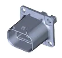 Conector para vehículos eléctricos Hembra 2, 3 contactos, Recto, Montaje en Panel, 600 to 750V, 40A | HVA280/ HVIL/Term ...