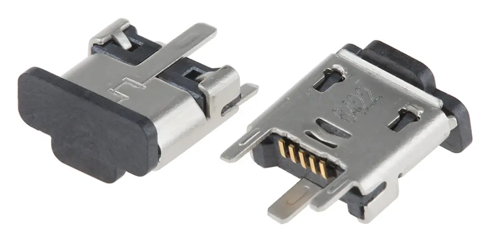 Conector USB Molex 105133-0011, Hembra, Recto, Montaje Superficial, 30,0 V., 1.8A 105133
