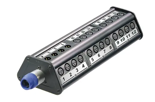 Conector XLR Hembra (género ), Macho (género B) de 3 pines Re- Products, Montaje en Panel | NSB3A-32/4