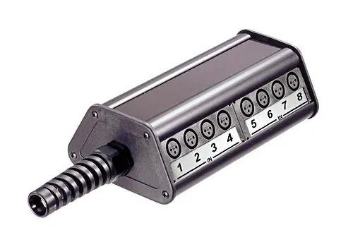 Conector XLR Hembra (género ), Macho (género B) de 3 pines Re- Products, Montaje en Panel | NSB2A-12/4