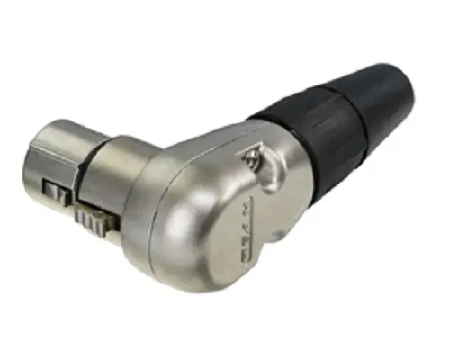 Conector XLR Hembra Recto de 3 pines Re- Products, Montaje de Cable | RC3FR