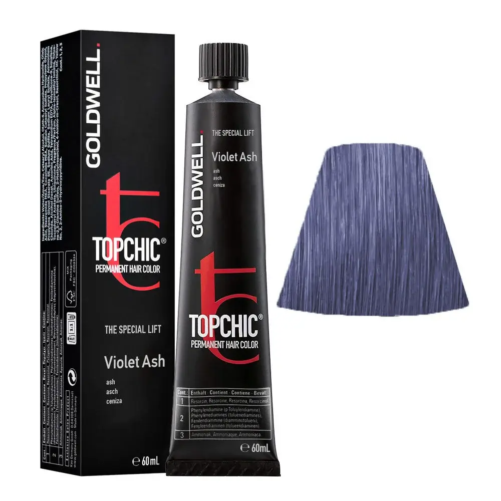 Goldwell - Topchic VIOLET Ceniza Violeta 60 ml Ergonómico | Ajustable