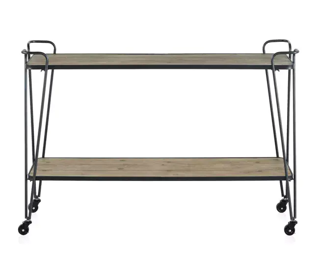 Premium Gaming Mueble auxiliar de madera de abeto y hierro