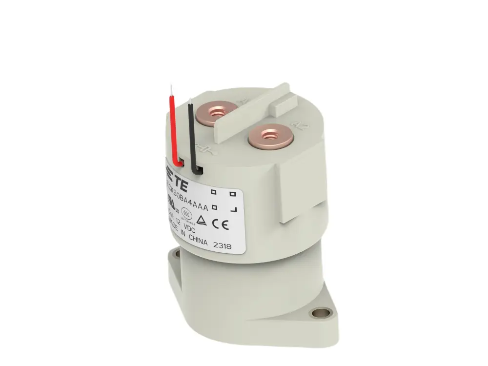 Contactor TE Connectivity ECK50B de 1 polo, Normalmente abierto, 50 , bobina 12 V, 5,5 W | 2071584-4