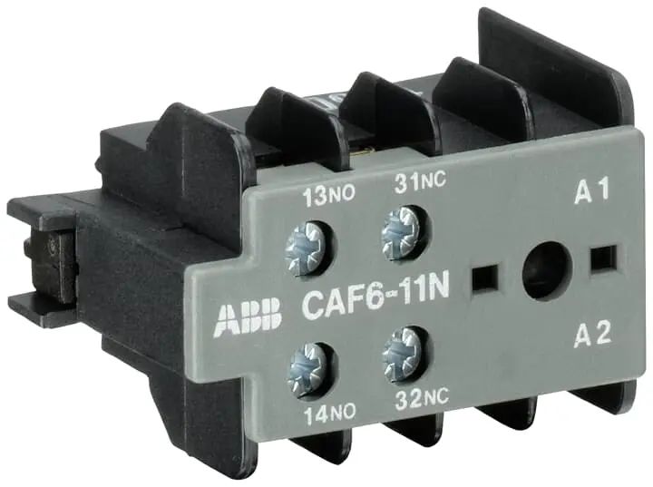 Contacto auxiliar ABB CAF6-11M, montaje: frontal, 1NC + 1NA, 250,69 kV, 6 | GJL1201330R0003 CAF6-11M