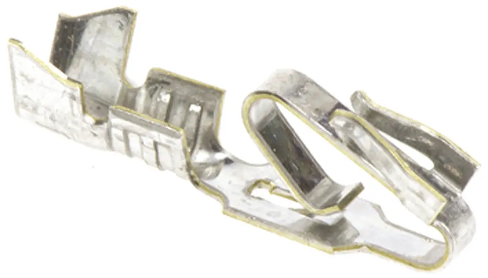 Contacto de crimpado hembra Molex serie KK 396, Trifurcon 6838, de Latón, sección máx. 18AWG | 08-50-0187