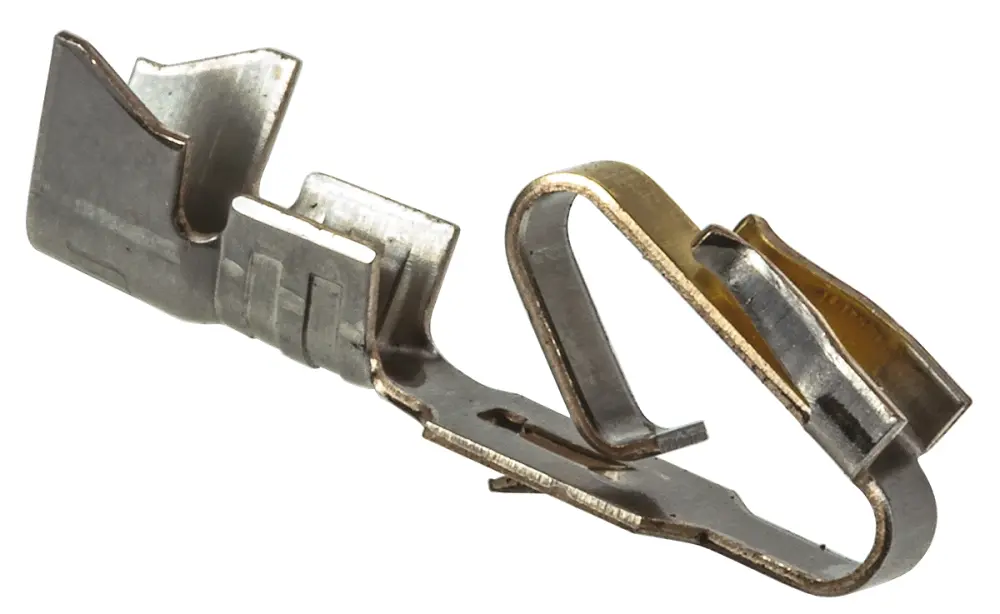 Contacto de crimpado hembra Molex serie KK 396, Trifurcon 6838, de Bronce Fosforado, sección máx. 18AWG | 08-58-0110