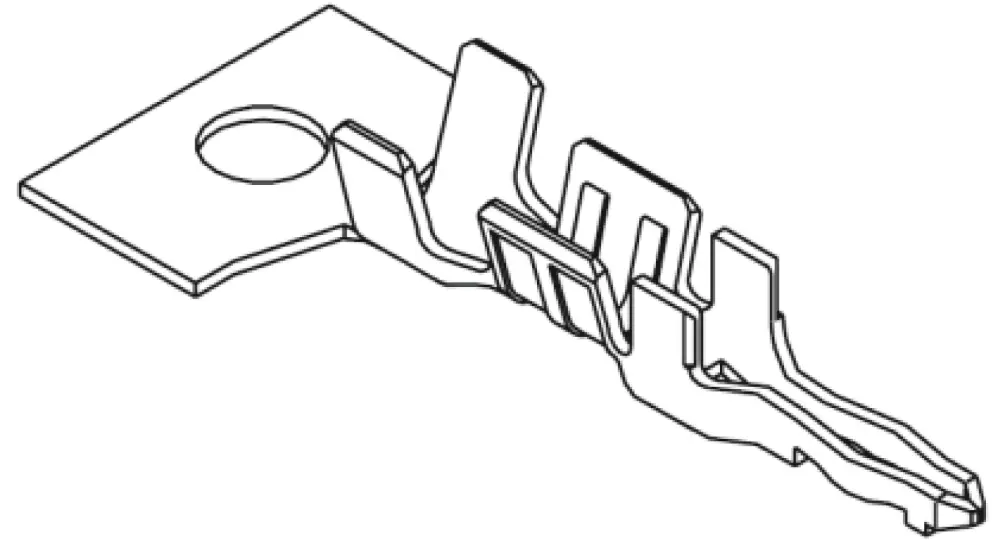 Contacto de crimpado macho Molex serie Board- 50097, de Bronce Fosforado, sección máx. 20AWG | 50097-8000