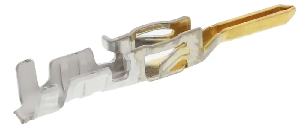 Contacto de crimpado macho Molex serie Micro-Fit 3.0 43031, de Bronce Fosforado, sección máx. 26AWG | 43031-0006