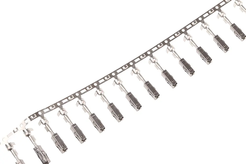 Contacto de crimpado hembra TE Connectivity serie AMP MCP 2.8, de Aleación Silicio Níquel Cobre, 1mm² | 1-968855-1