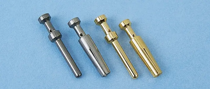 Contacto para conector industrial Hembra HARTING serie Han Contacts, corriente 1A, para cable hasta 0.5mm² | 9330006272