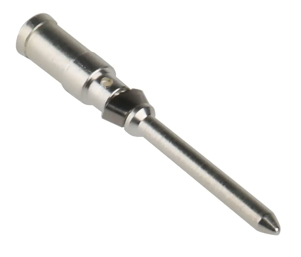 Contacto para conector industrial Macho HARTING serie Han Contacts, corriente 10A, para cable hasta 1.5mm² | 9150006101