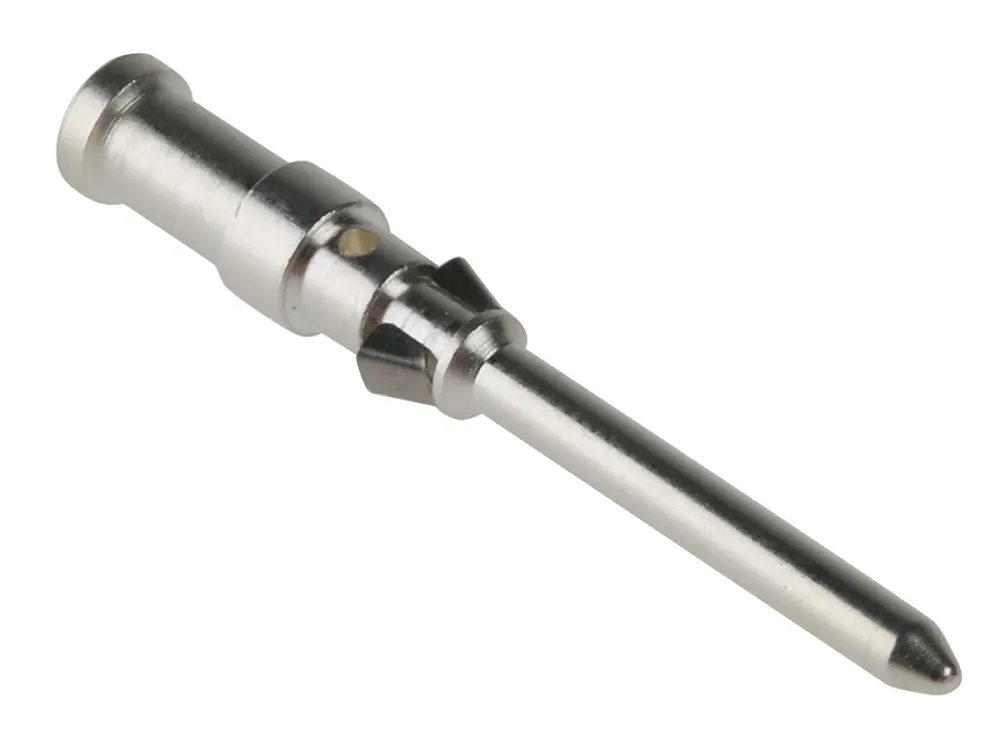 Contacto para conector industrial Macho HARTING serie Han Contacts, corriente 10A, para cable hasta 0.75mm² | 9150006105