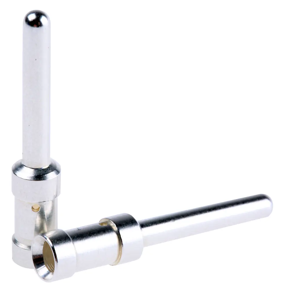 Contacto para conector industrial Macho HARTING serie Han Contacts, corriente 16A, para cable hasta 4mm² | 9330006107